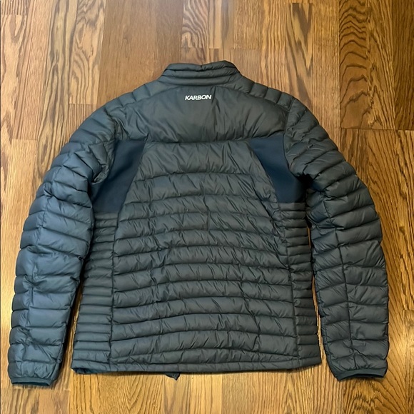 Karbon Gray Quilted Puffer Jacket with Water-Resistant Shell. EUC! - Picture 5 of 6